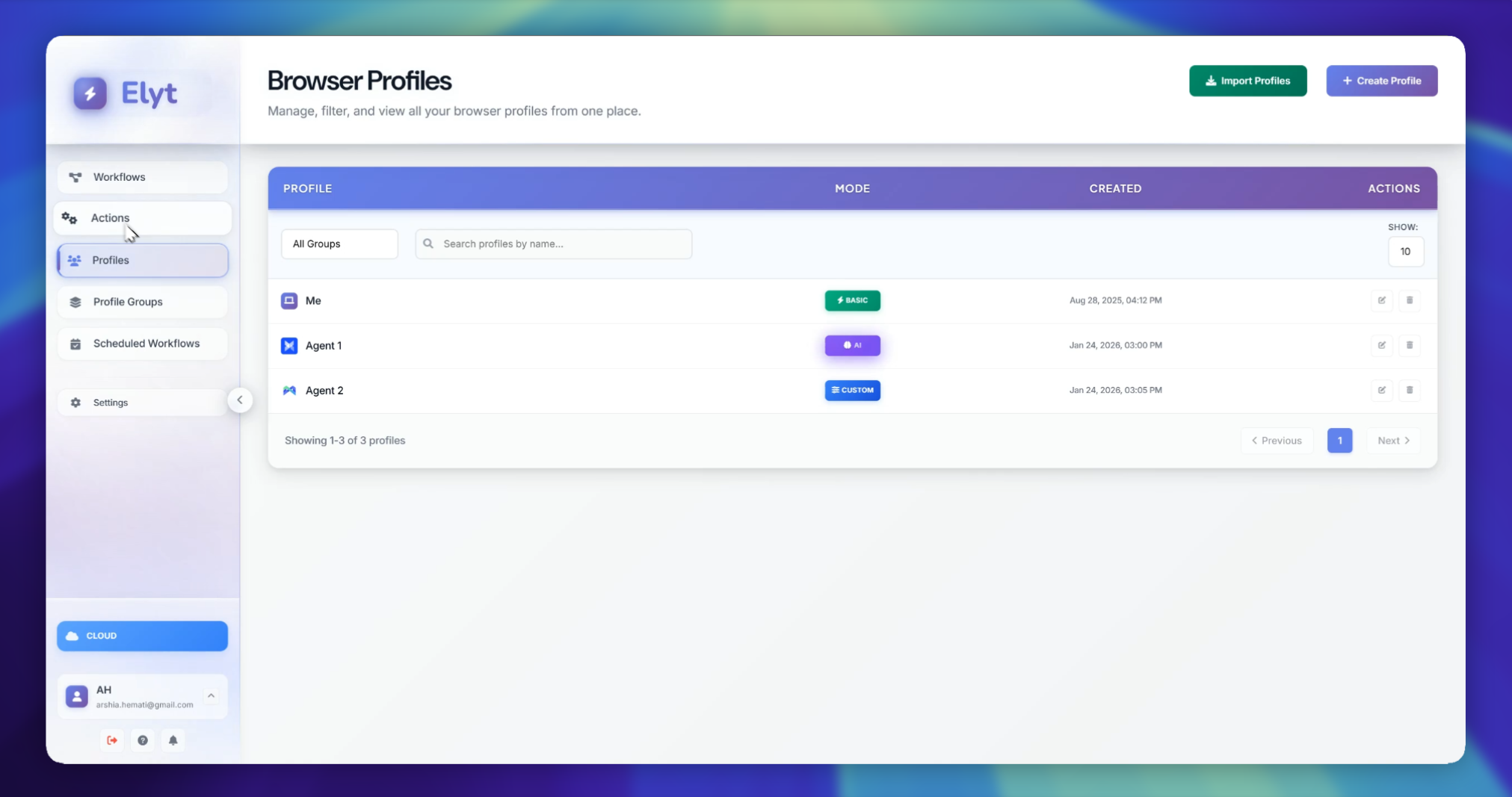 Mass Profile Orchestration